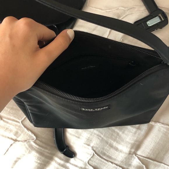 VINTAGE 90s original KATE SPADE purse + makeup bag - Picture 5 of 6